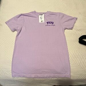 Texas Christian University (TCU) Purple T-Shirt - New With Tags
